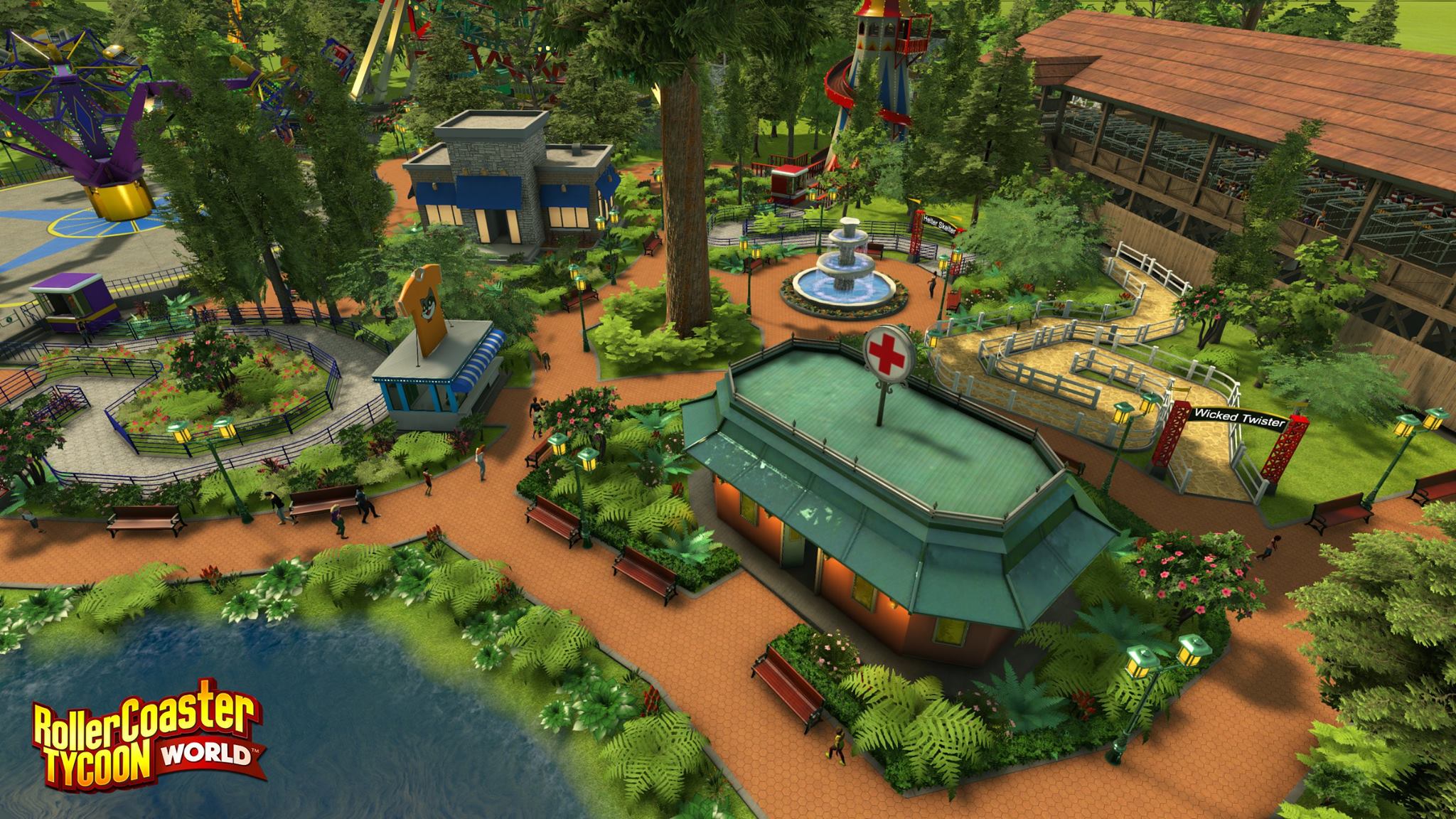 planet coaster or rollercoaster tycoon world