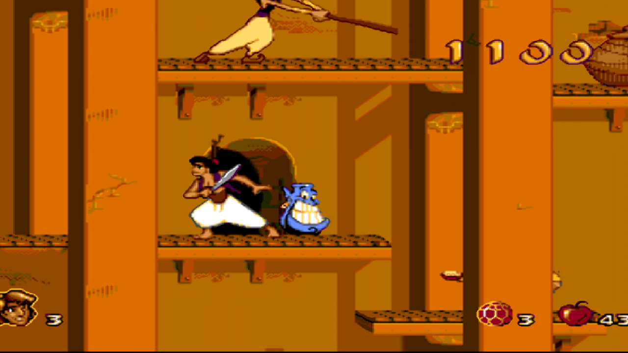 aladdin sega game online