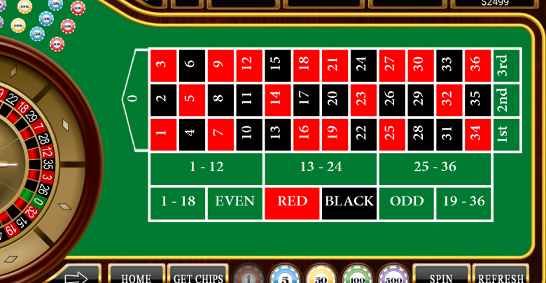 What Color Is 11 On A Roulette Table